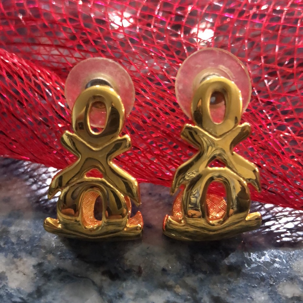 Anne Klein  XO earrings